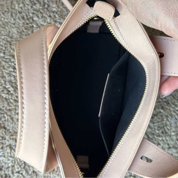 Frame Les Second Mini Bag Blush Light Pink with Removable Long Crossbody Strap - Picture 8 of 10